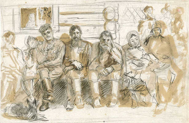 Самохвалов Александр Николаевич. Бытовая сцена